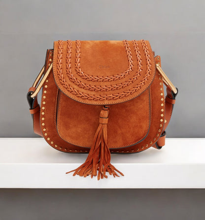 Bohemian Suede Crossbody Bag