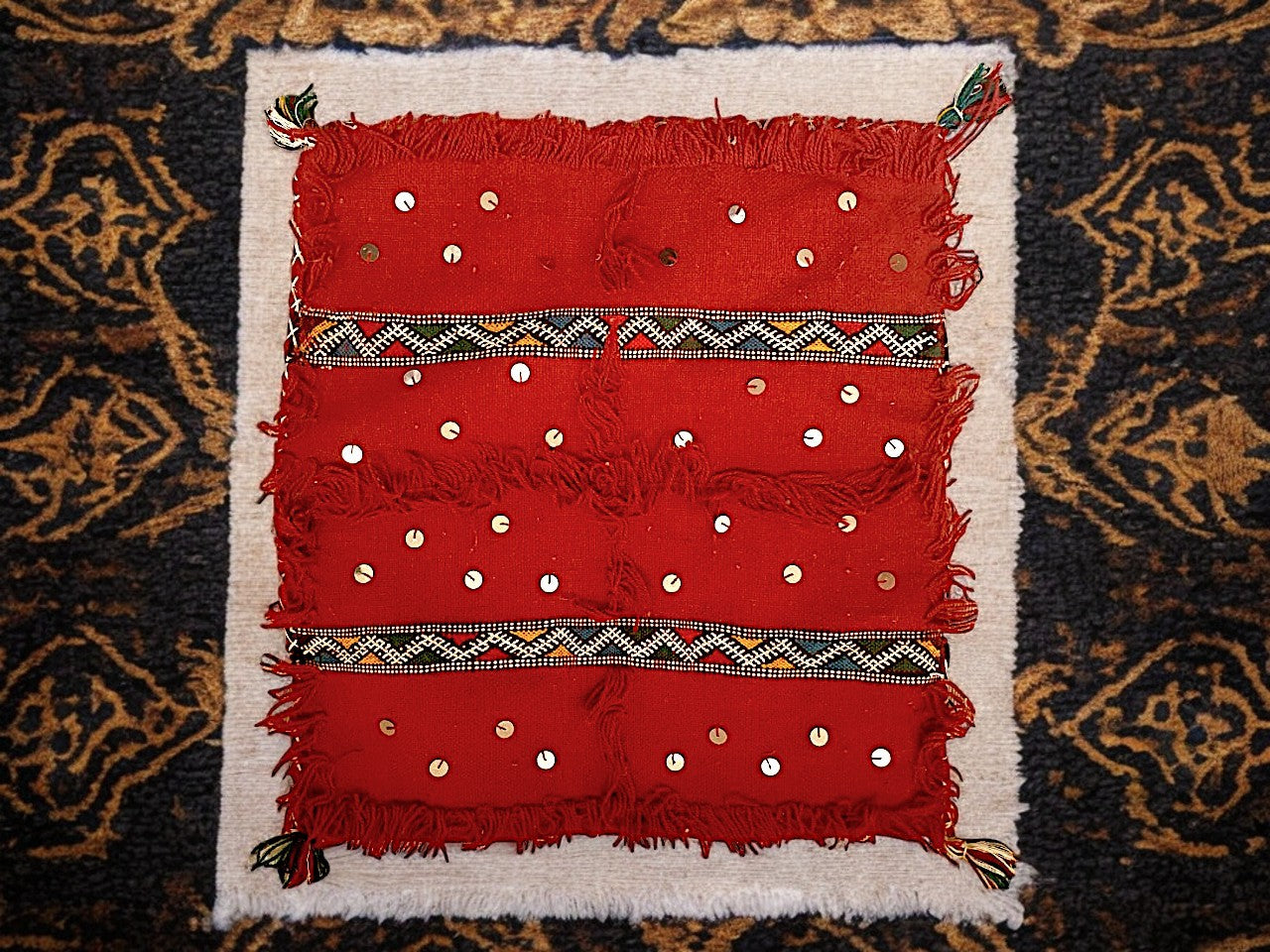 Red Jewel Handwoven Rug