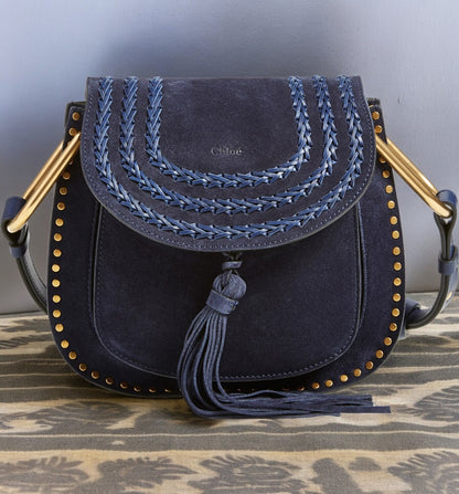 Chic Moroccan Suede Crossbody Bag