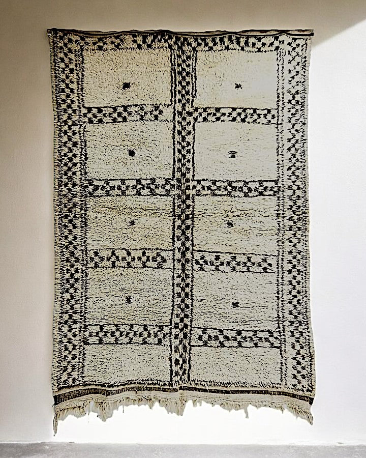 Traditional Handwoven Moroccan Rug