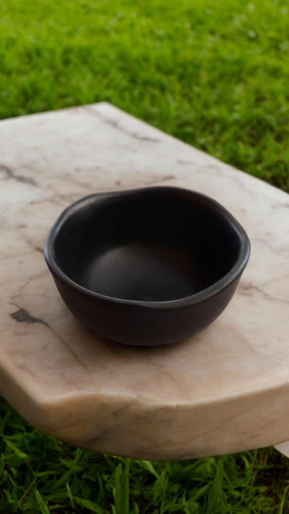 Midnight Elegance Handcrafted Bowl