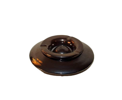 Ebony Glaze Incense Holder