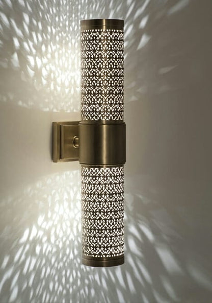 Moroccan Cylindrical Wall Sconce