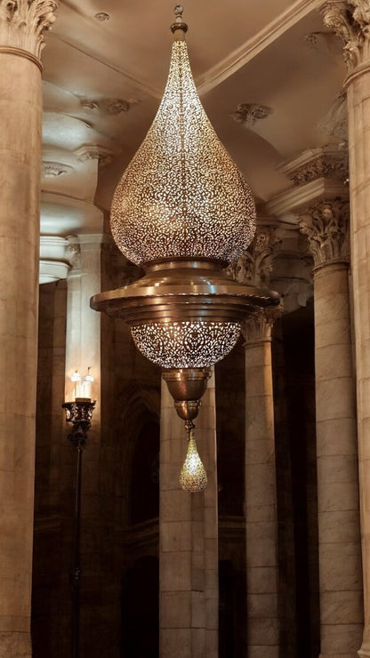 Moroccan Handmade Grand Chandelier