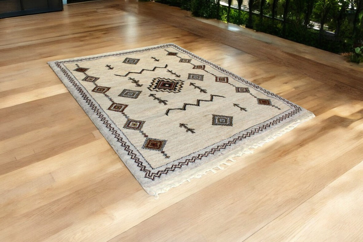 Moroccan Handwoven Berber Rug