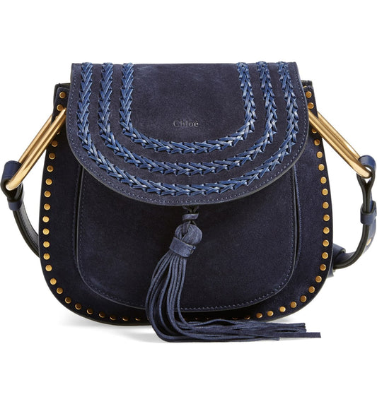 Chic Moroccan Suede Crossbody Bag