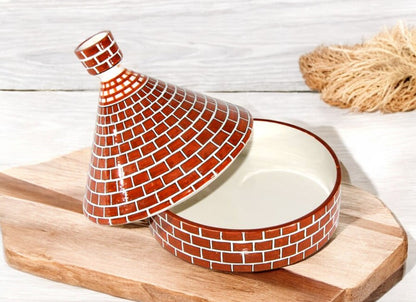 Mosaic Majesty Ceramic Tagine