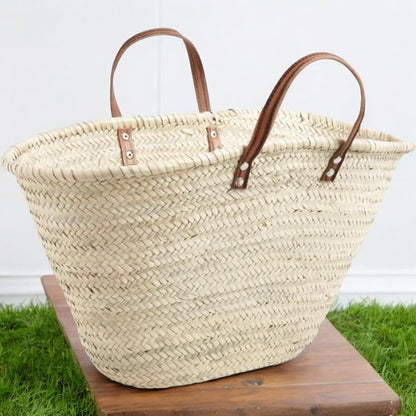 Rustic Charm Handwoven Basket